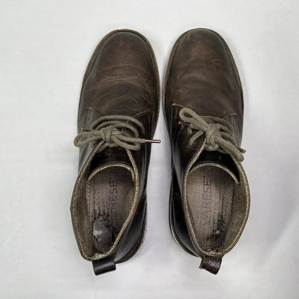 Varese Men's Gobi II Brown Leather Chukka Boots‎